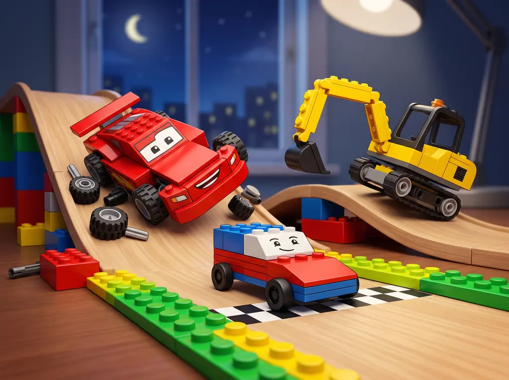 Ben's Lego Adventures — Part 2: The Great Lego Night Race