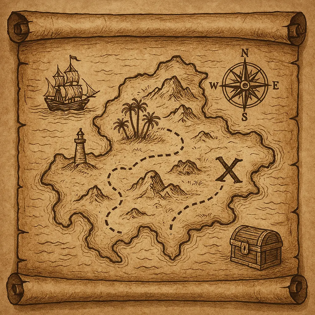 The Adventures of Captain Rex and Flap 3 – The Lost Treasure Map