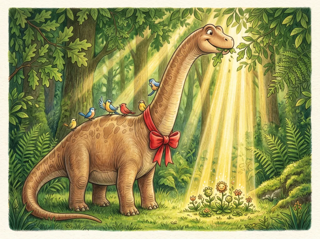 Charlie — The Long-Necked Dinosaur