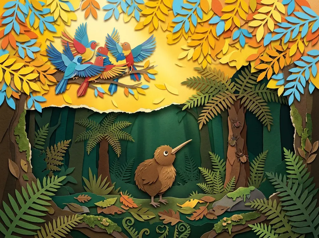 How the Kiwi Lost Its Wings