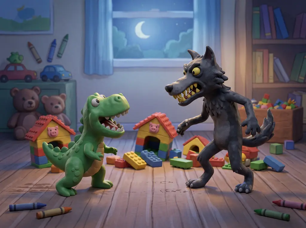 Rexo the Plastic T-Rex — Part 3: The Farm Animal Rescue