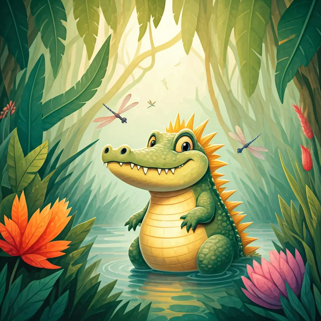 The Alligator Who Wanted to Fly