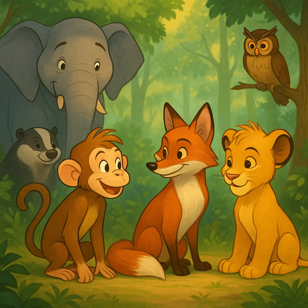 The best King in the forest
