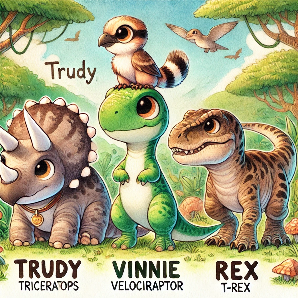 The Boy who loved his dinosaurs but not bedtime