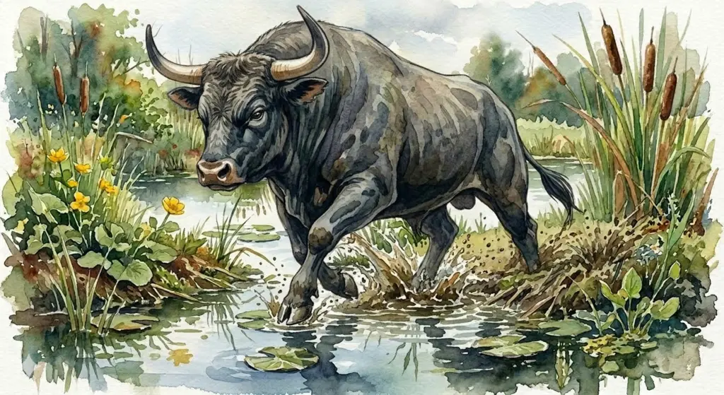 The bullfrogs and the raging bulls