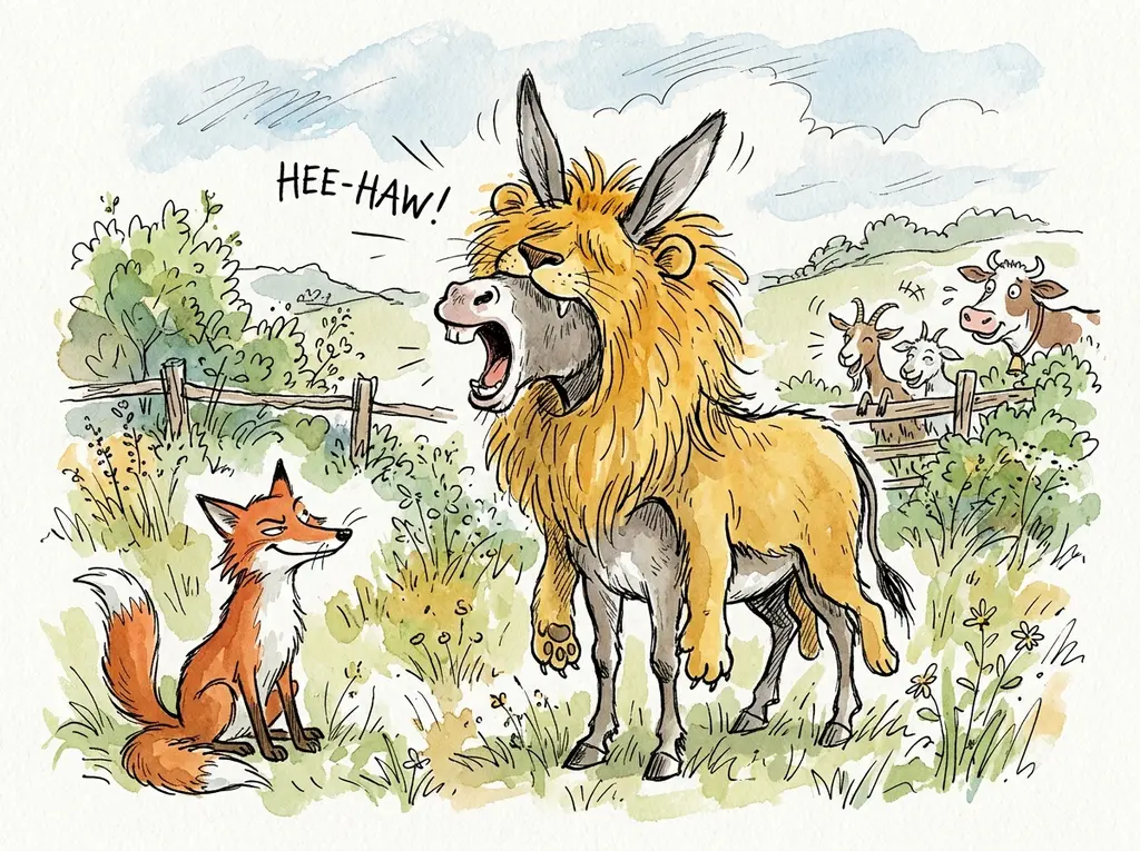 The Donkey in the Lion's Skin