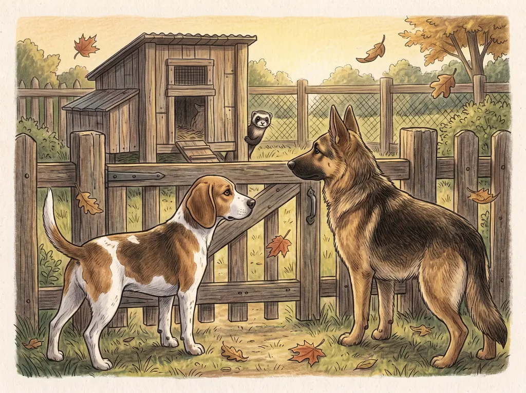 The Hunting Dog and the Guard Dog — Part 4: Walking in Gus's Paws