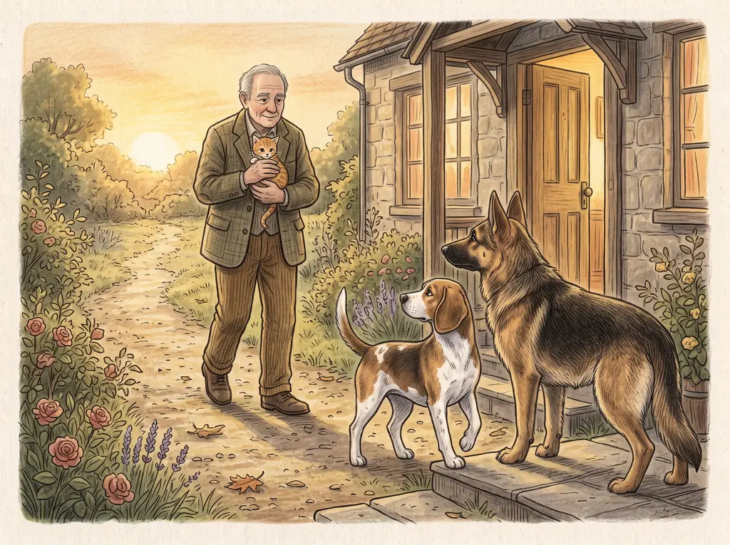 The Hunting Dog and the Guard Dog — Part 5: A Stranger by the Fire