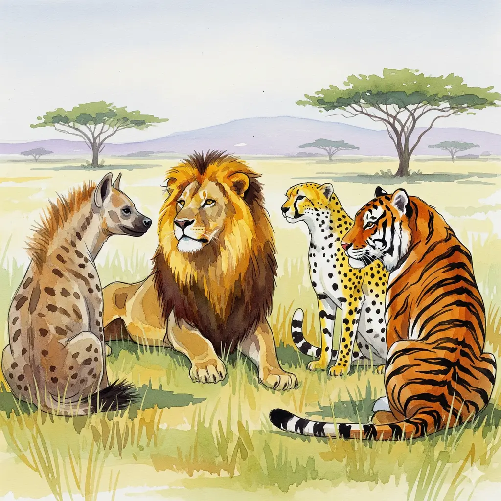 The Lion and His Partners