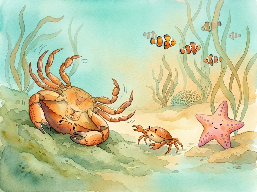 The Little Crab and the Big Lesson