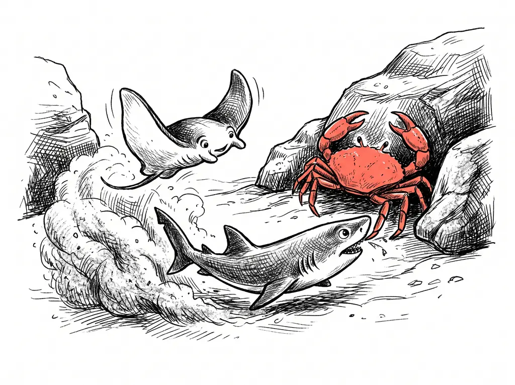 The Manta Pup and the Baby Shark — Part 1: New Friends