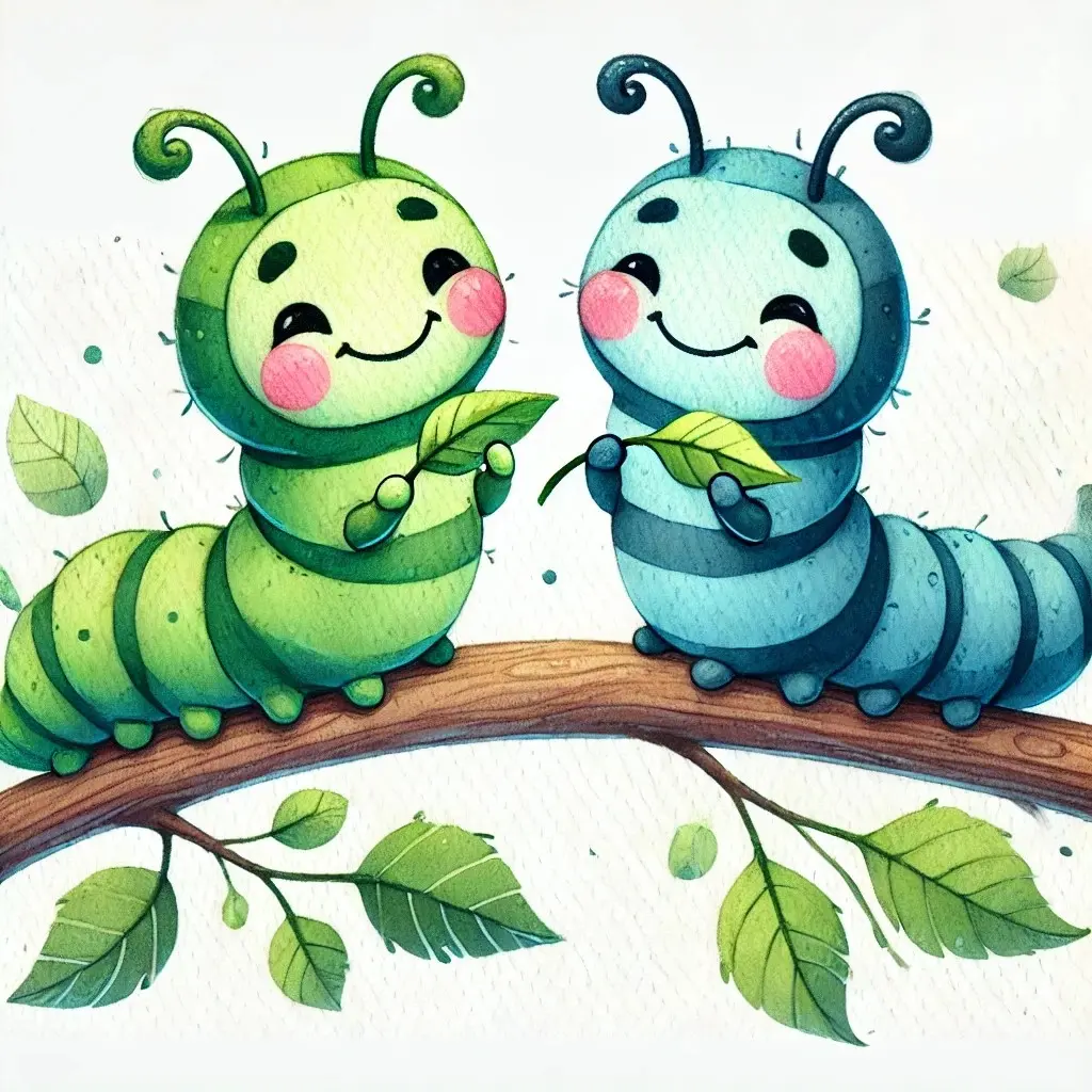 The tale of 2 caterpillars