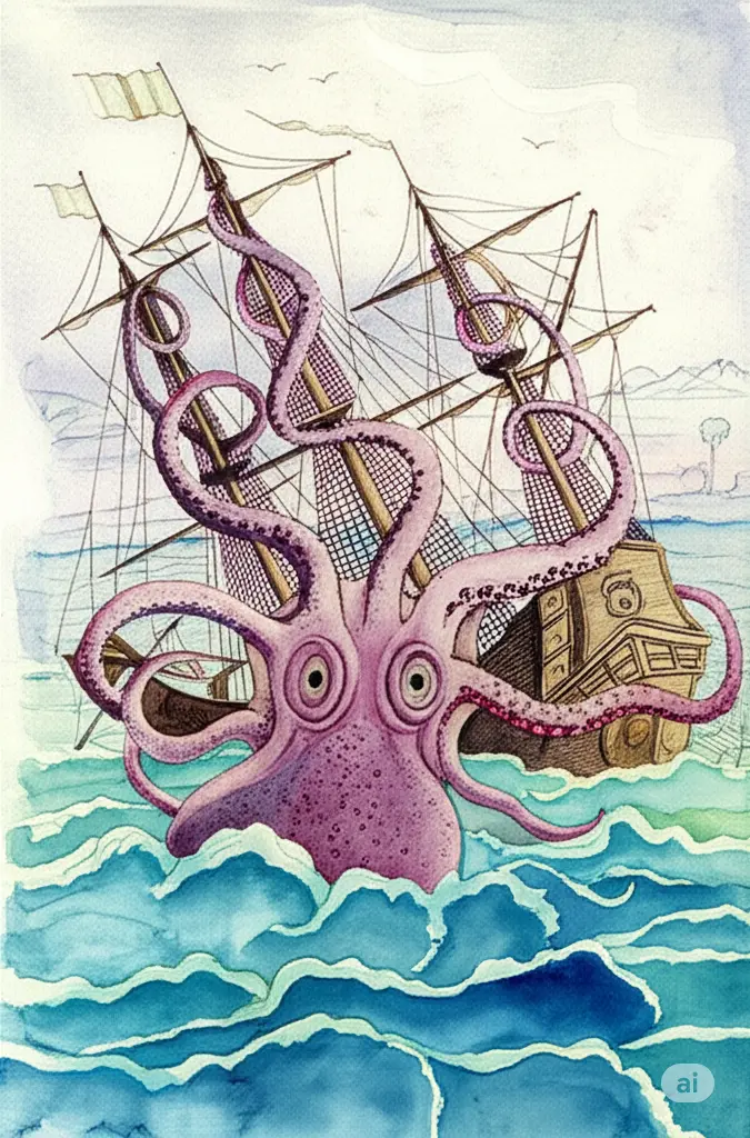 The Tale of the Kraken: How the Name Was Born